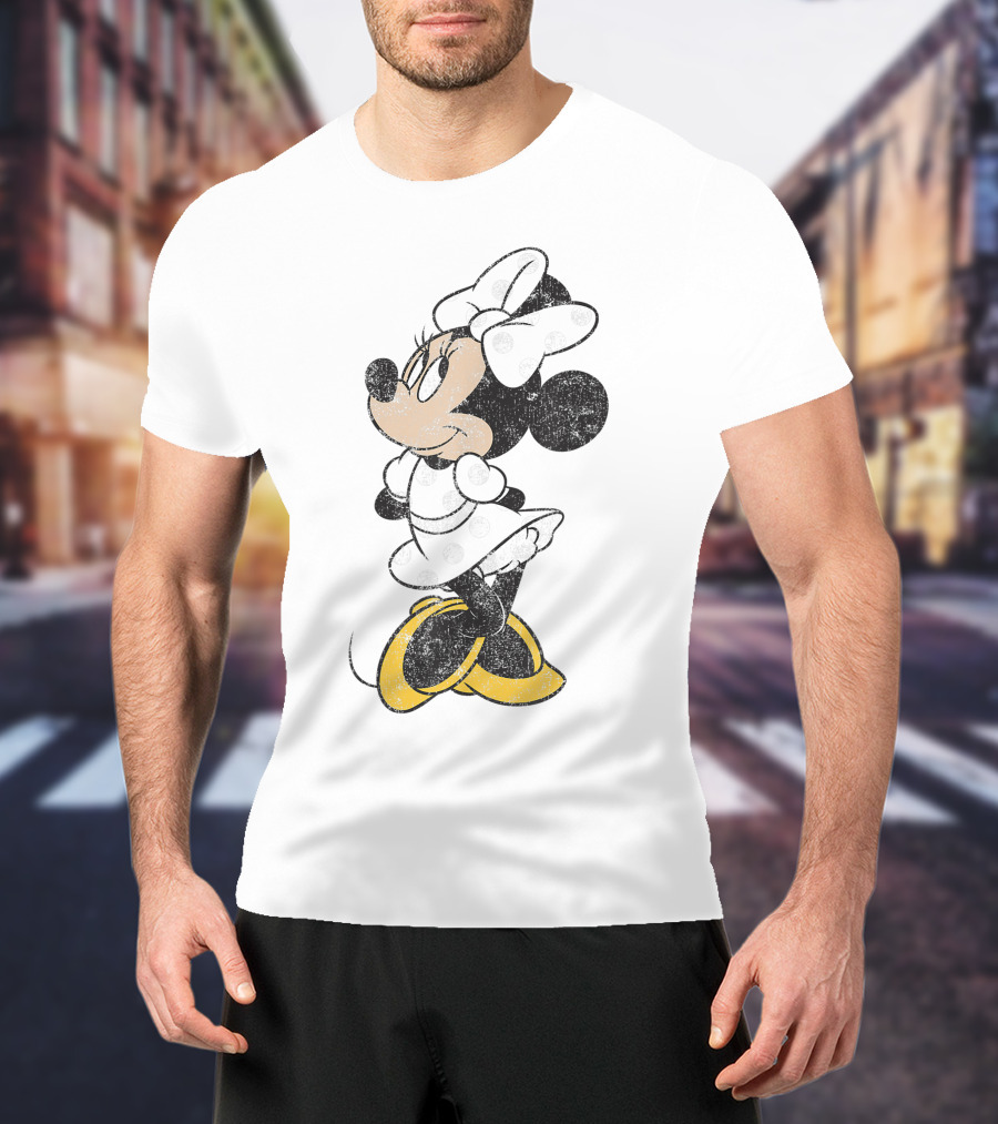 Disney Mickey And Friends Minnie Mouse Vintage Look T-Shirt