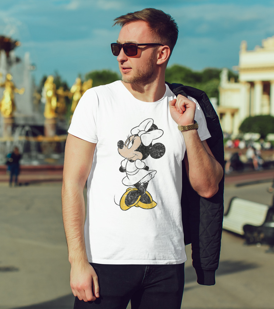 Disney Mickey And Friends Minnie Mouse Vintage Look T-Shirt