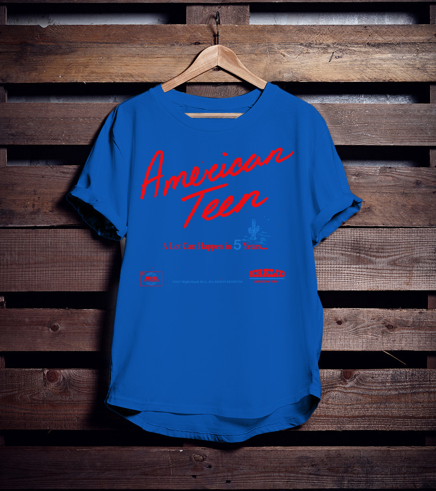 American Teen A Lot Can Happen In 5 Years Khalid Official Merch T-Shirt