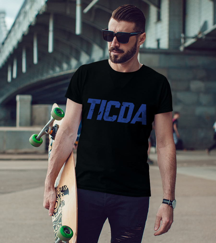 TICDA Grunge Muscle Tank T-Shirt