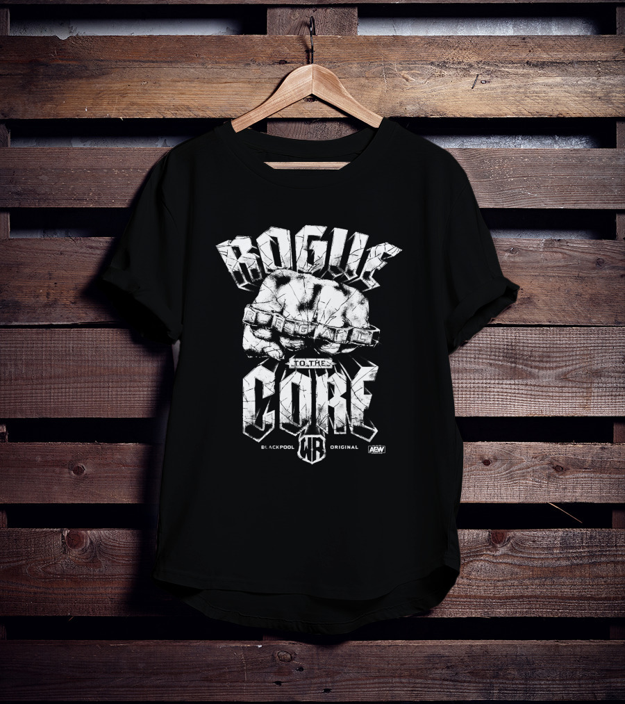 Rogue To The Core Blackpool Original AEW William Regal T-Shirt