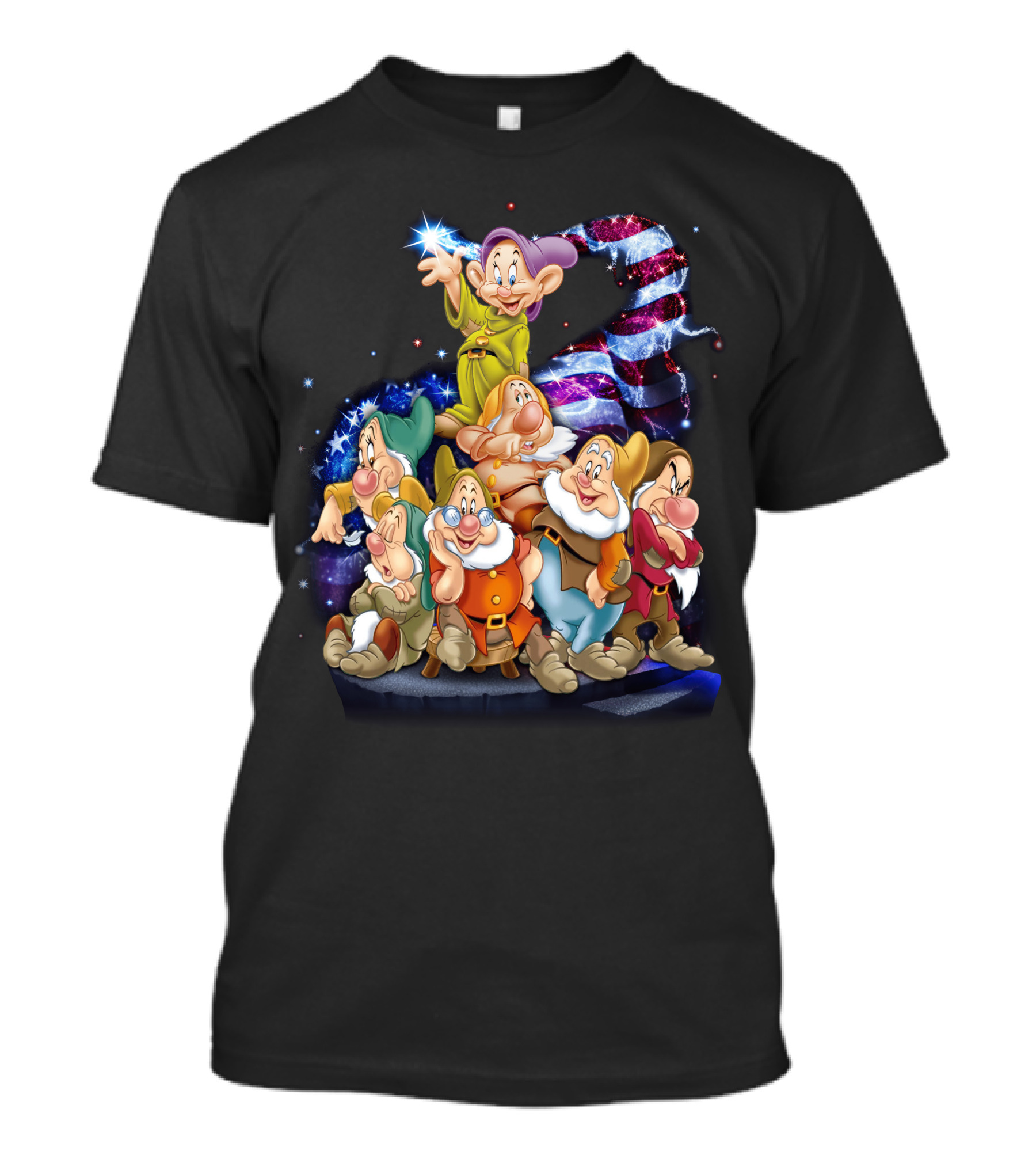 7 Dwarfs Patriotic July Celebration T-Shirt