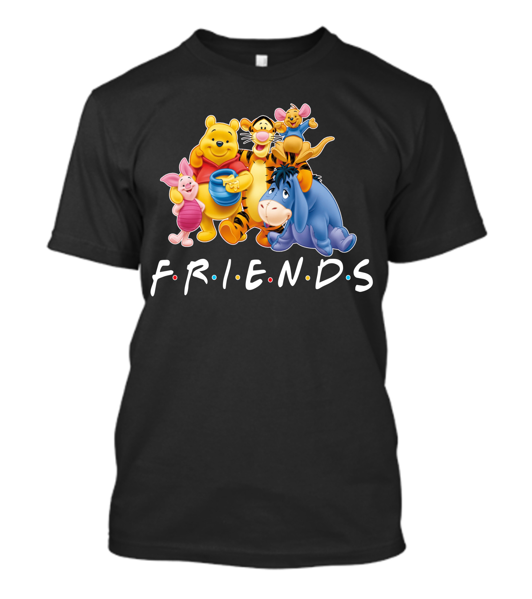FRIENDS Winner The Pooh Characters With Classic T-Shirt