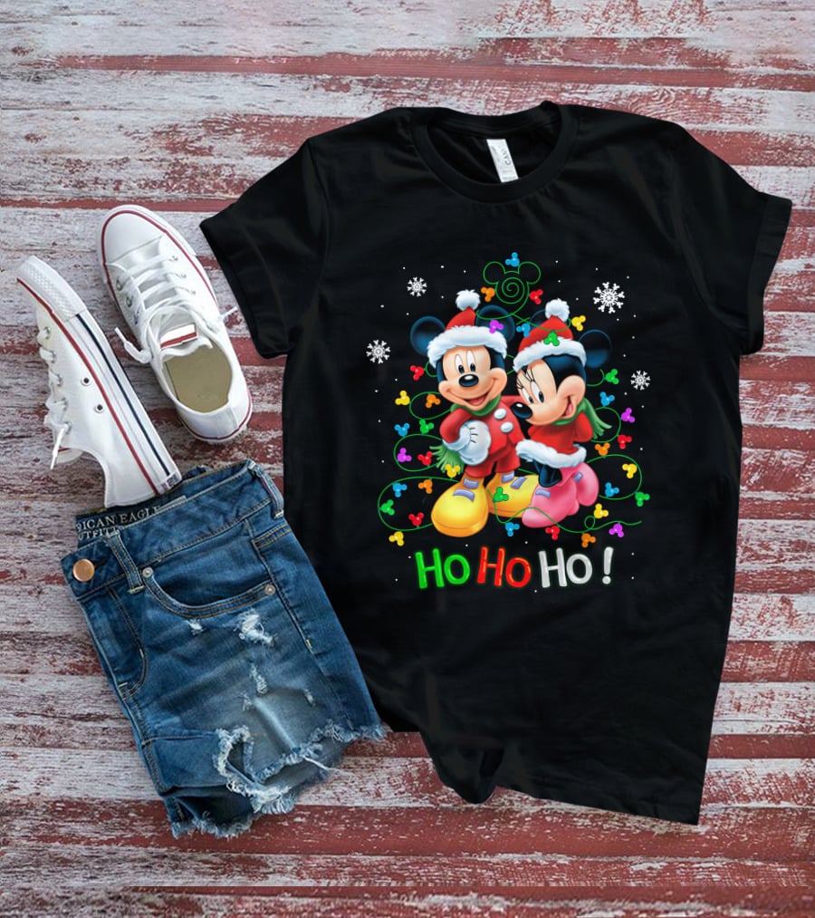 MK And MN Ho Ho Ho Christmas T-Shirt