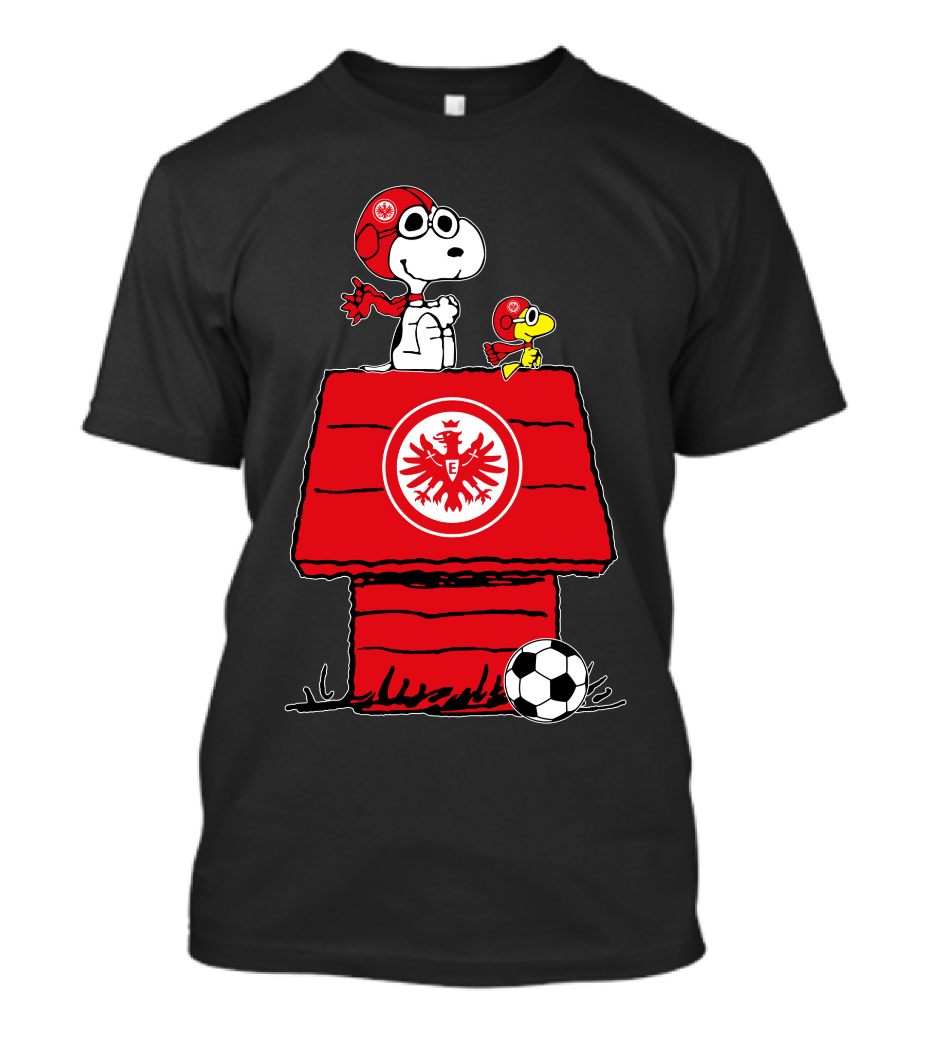 Eintracht Frankfurt Snoopy And Woodstock Football Fan T-Shirt
