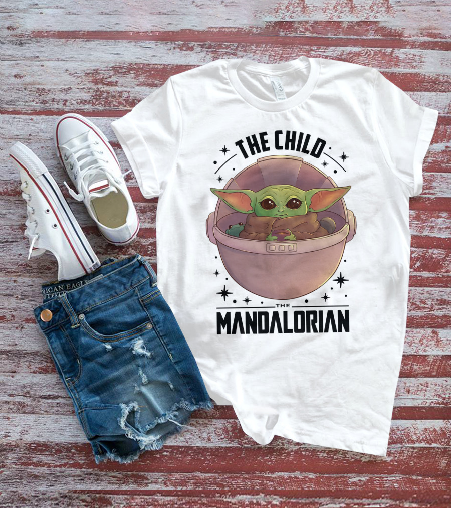 The Child Baby Yoda The Mandalorian Star Wars Capsule T-Shirt
