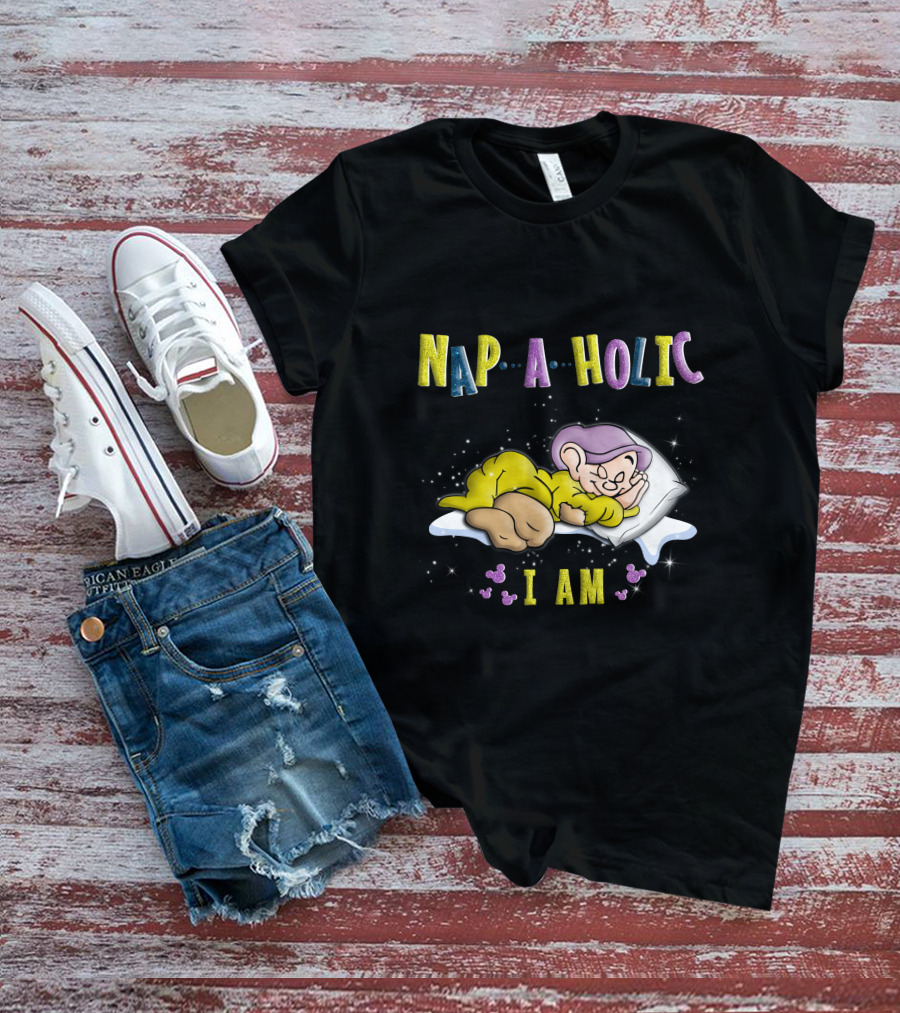 Napaholic I Am Dopey Sleeping Iconic T-Shirt