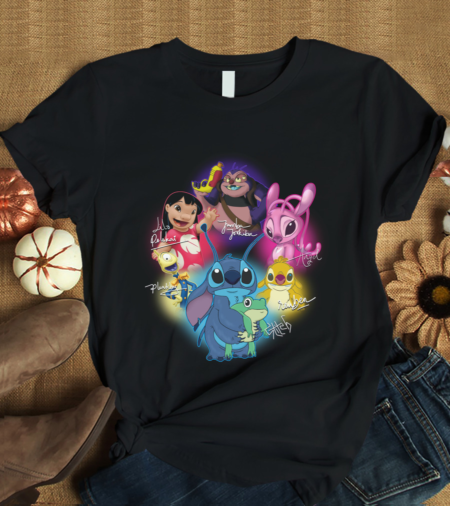 ST Signature Stitch Lilo Plokai Jumbaa Angel Reuben T-Shirt