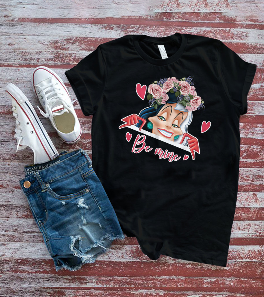 Cruella Be Mine Roses Hearts T-Shirt