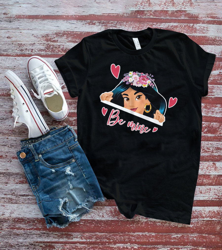 Jasmine Be Mine Floral Hearts T-Shirt