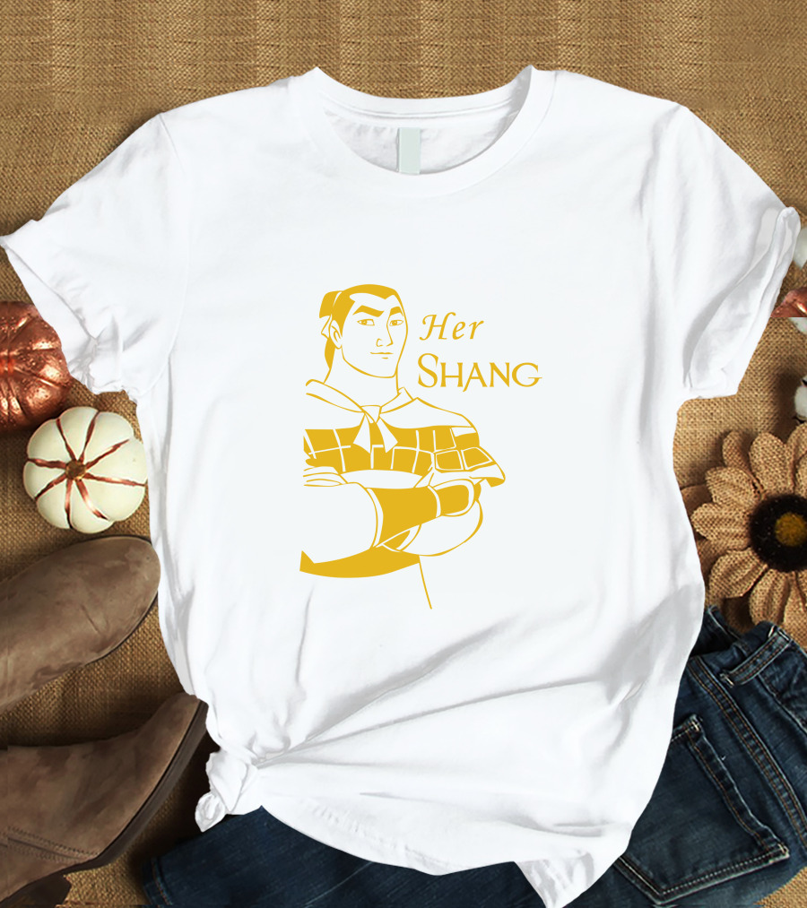 Her Shang Captain Strong Animated Warrior T-Shirt