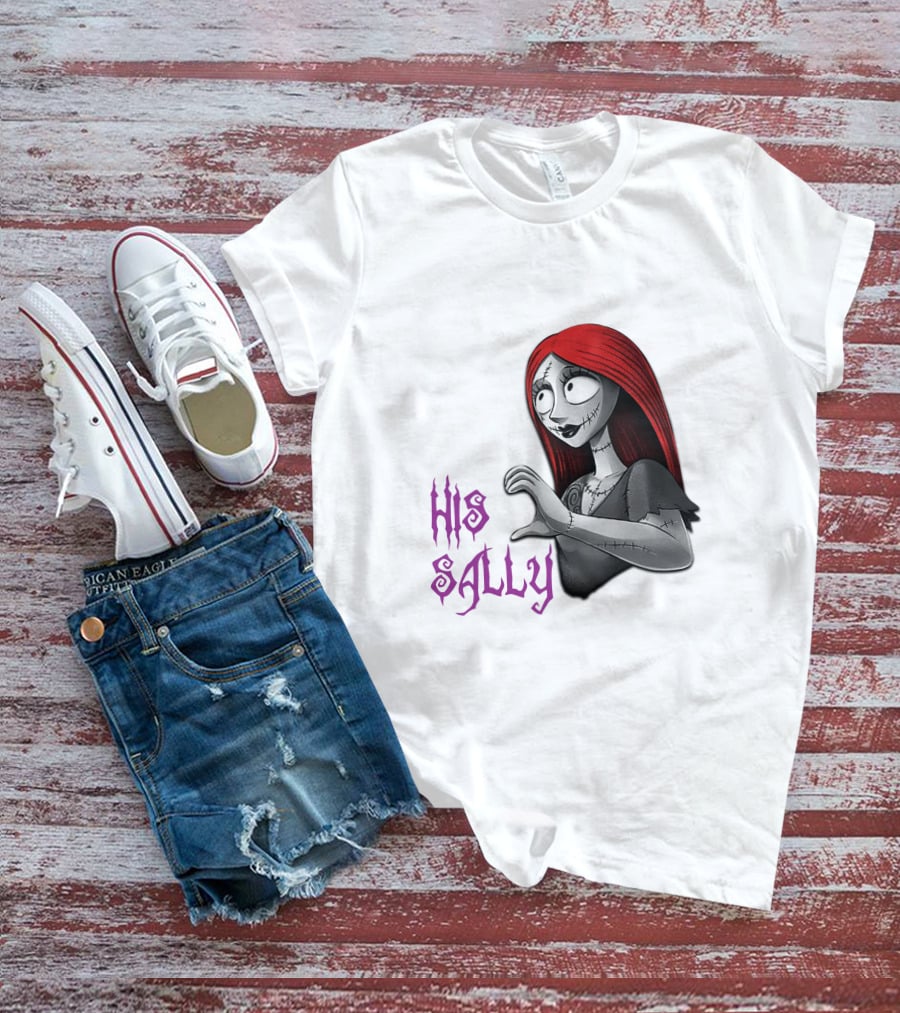 His Sally Nightmare Before Christmas Character T-Shirt
