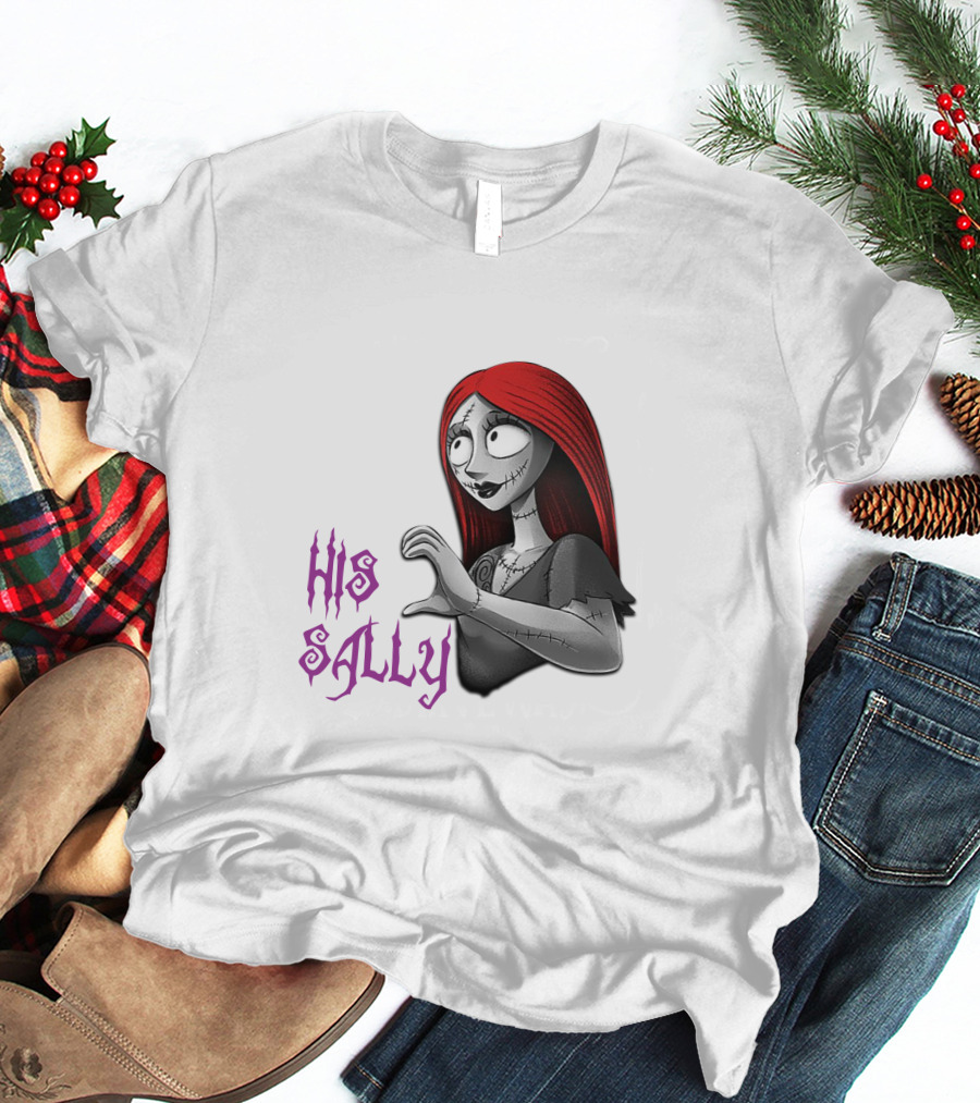 His Sally Nightmare Before Christmas Character T-Shirt