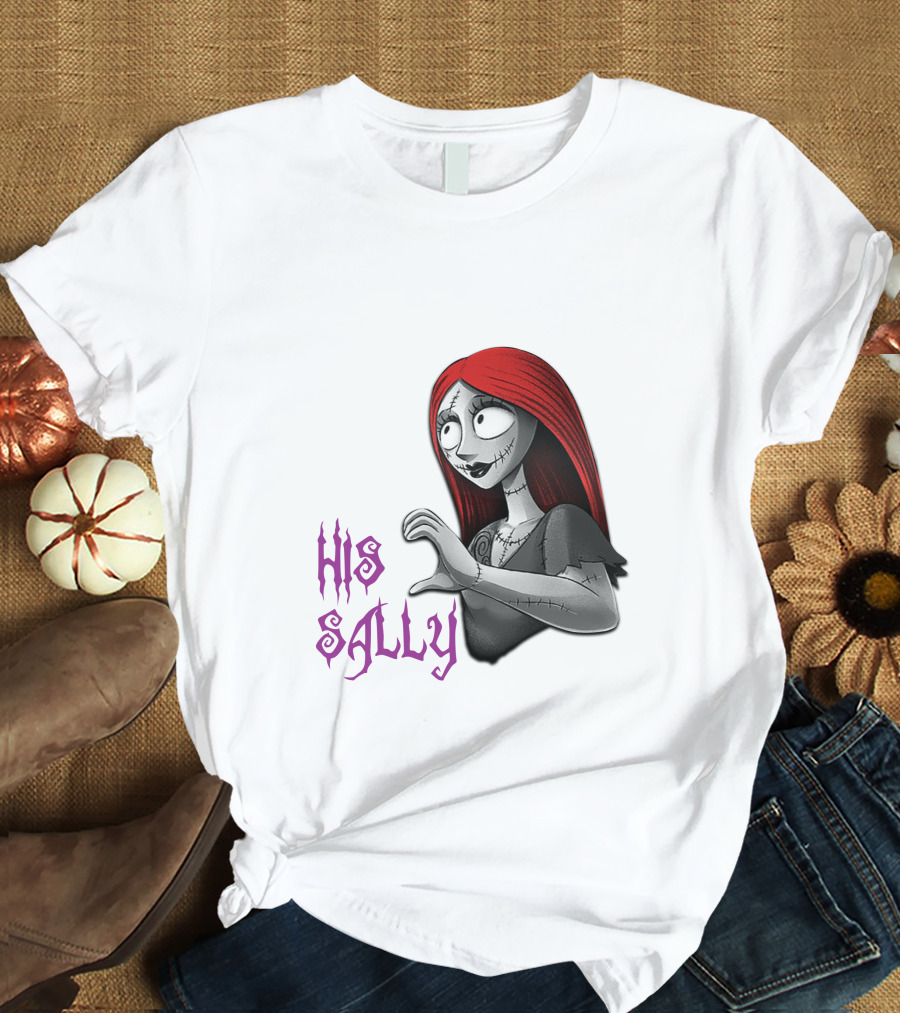 His Sally Nightmare Before Christmas Character T-Shirt