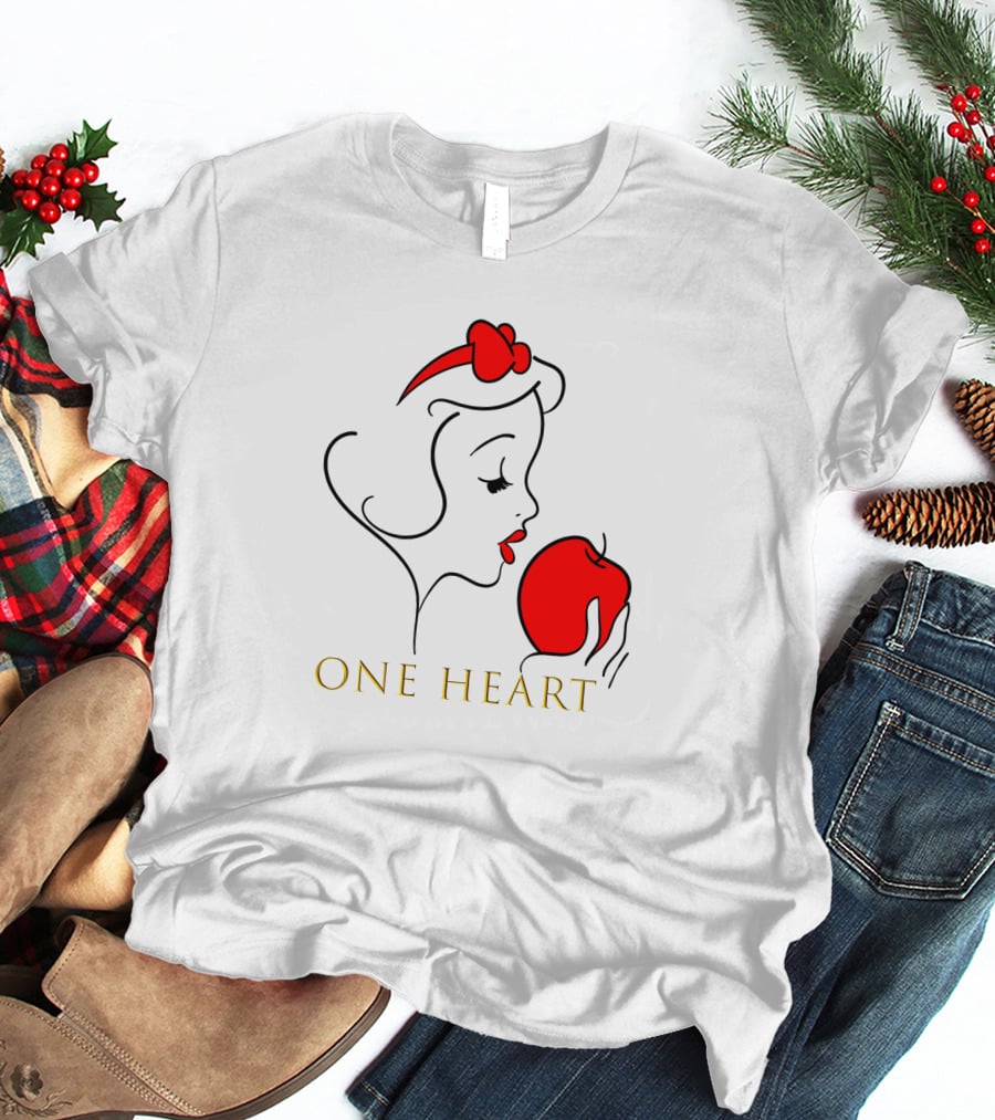 Snow White One Heart Apple T-Shirt