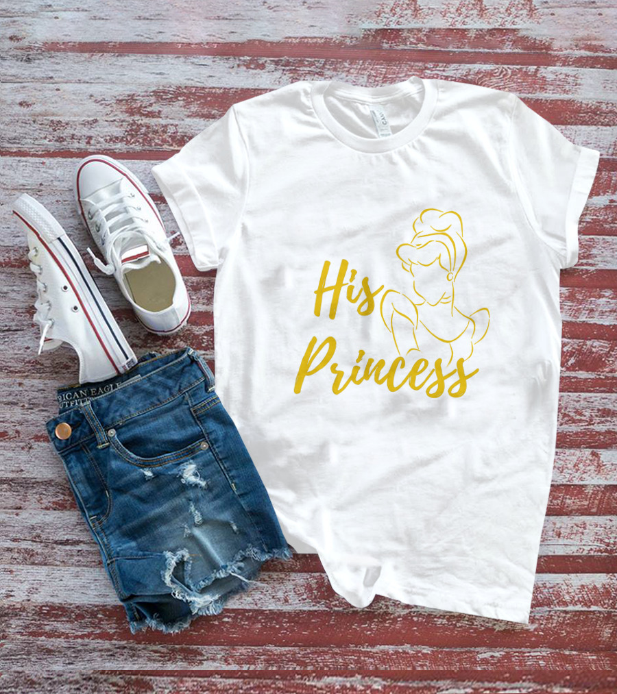 Cinderella His Princess Disney Inspired Iconic T-Shirt