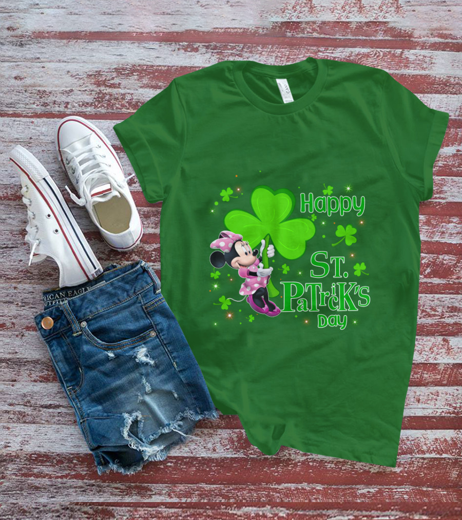 Happy St. Patrick's Day Minnie T-Shirt