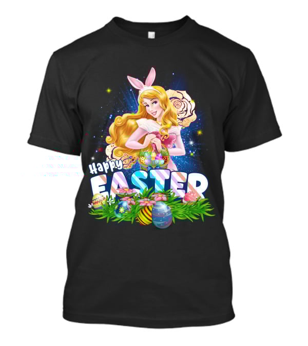 Aurora Happy Easter Bunny Ears Egg Hunt T-Shirt