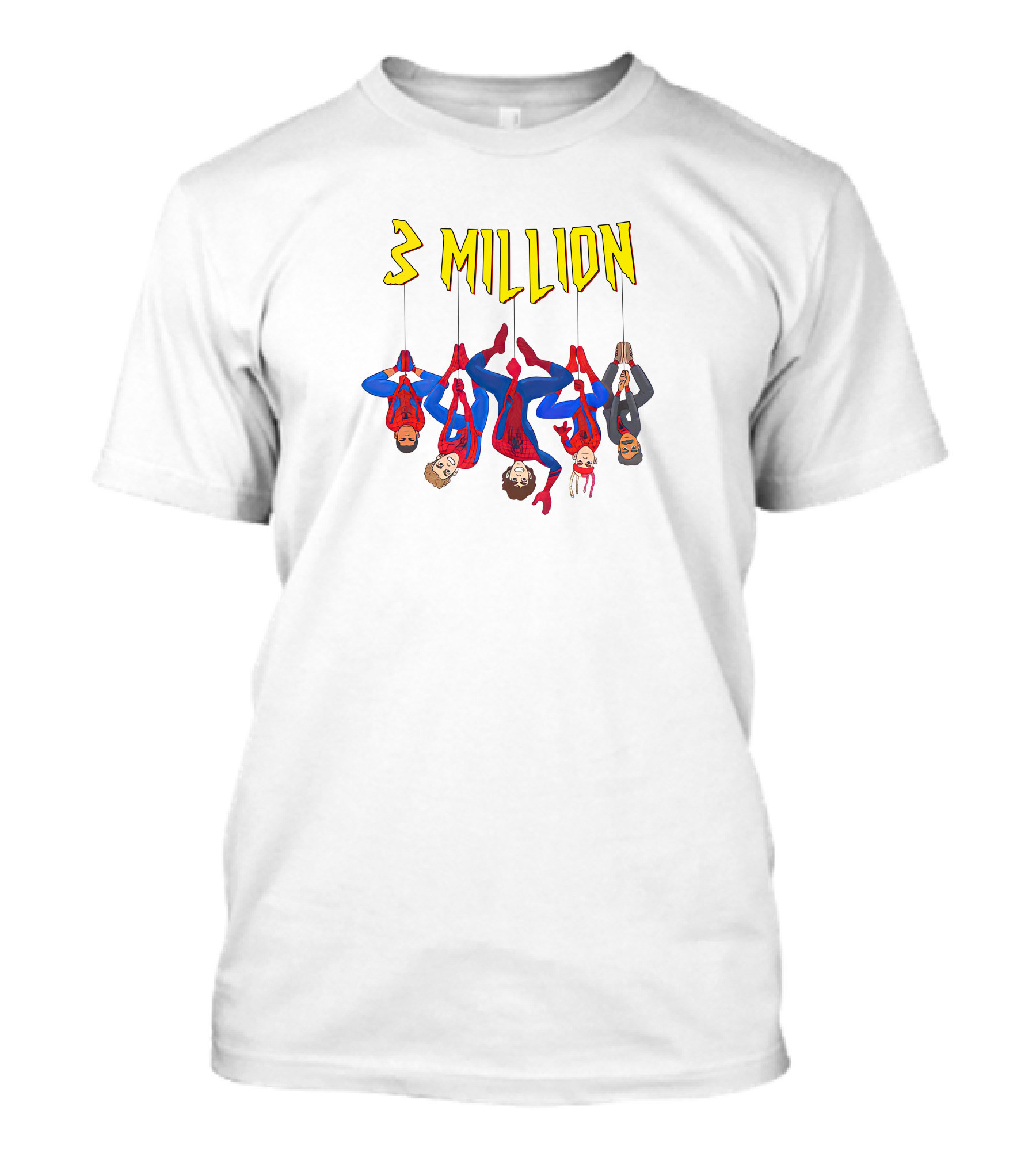 3 Million Subscribers Spider Suit T-Shirt