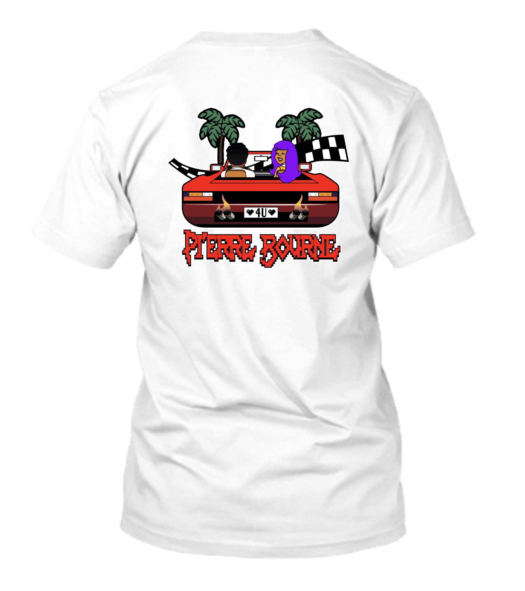 Pierre Bourne 4U Racing Adventure T-Shirt