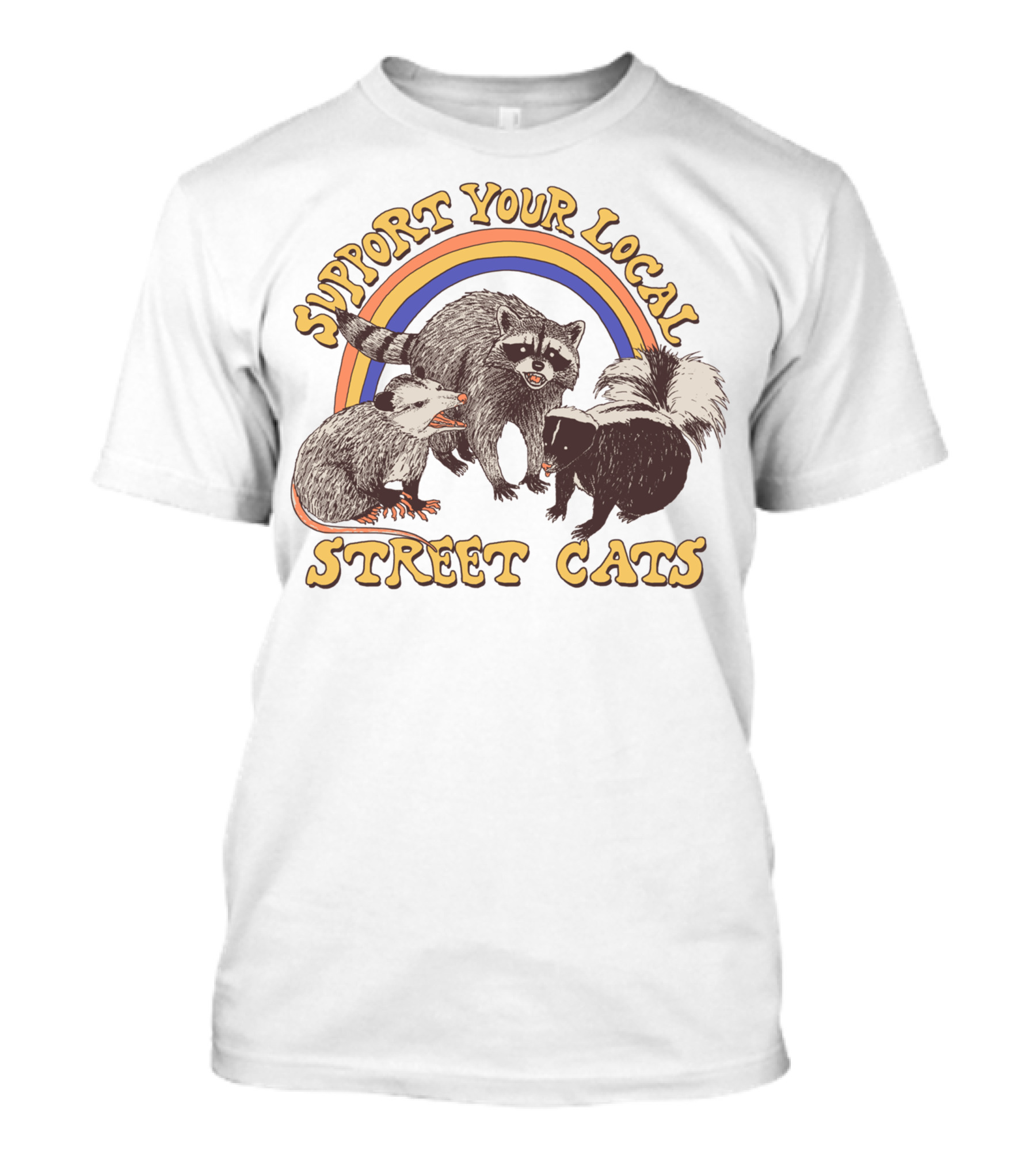 Support Your Local Street Cats Essential T-Shirt