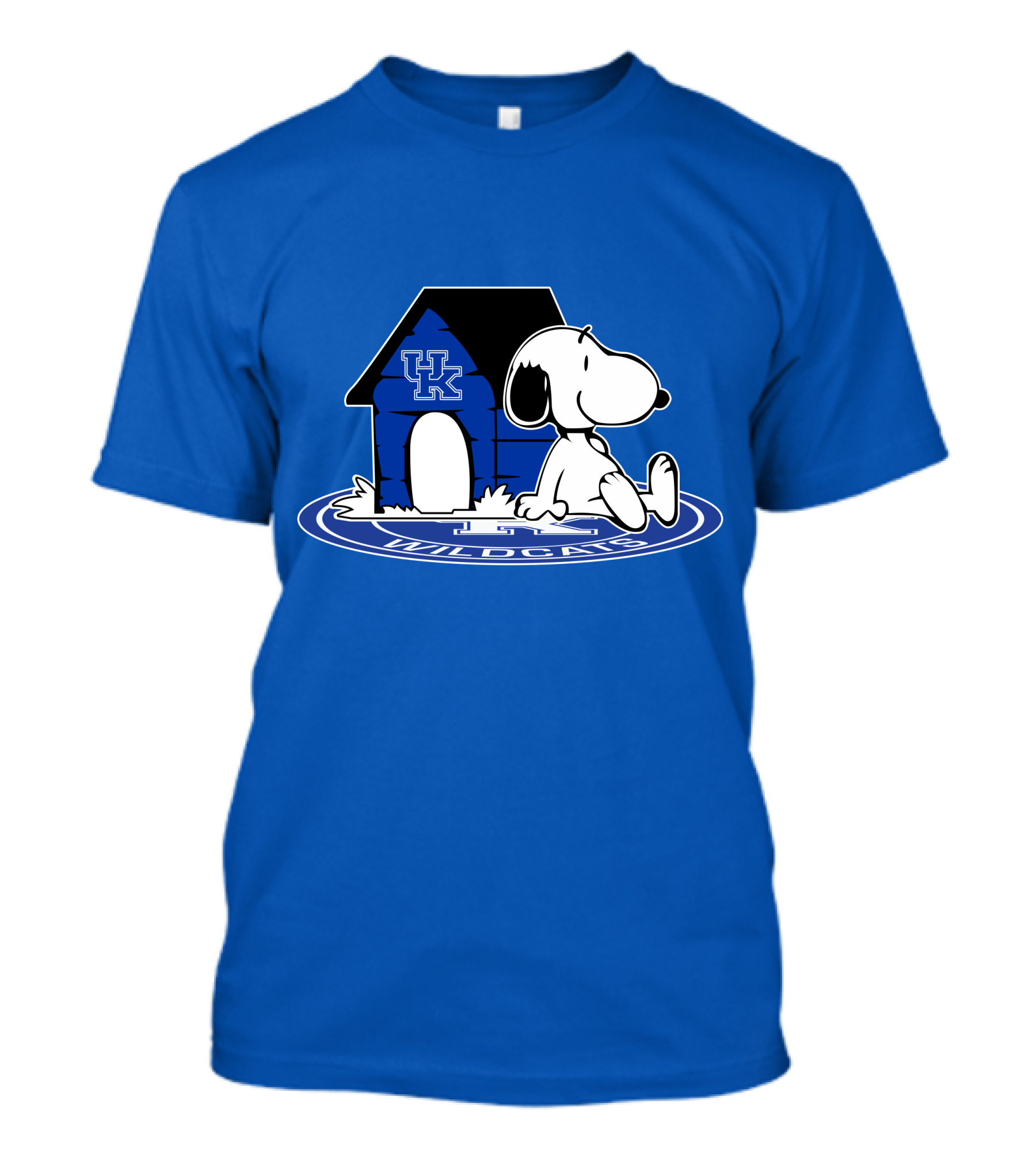 Kentucky Wildcats Snoopy Basketball Fan Now And Forever T-Shirt