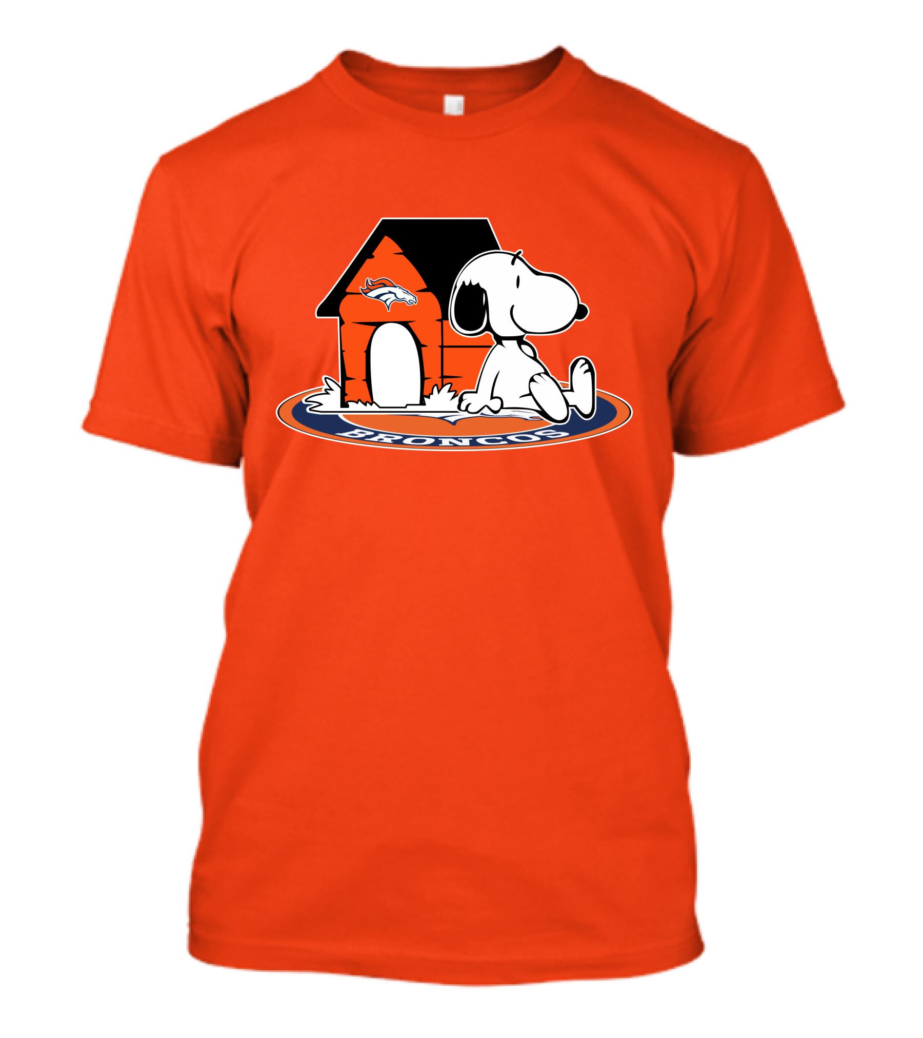 Denver Broncos Snoopy Fan Forever T-Shirt