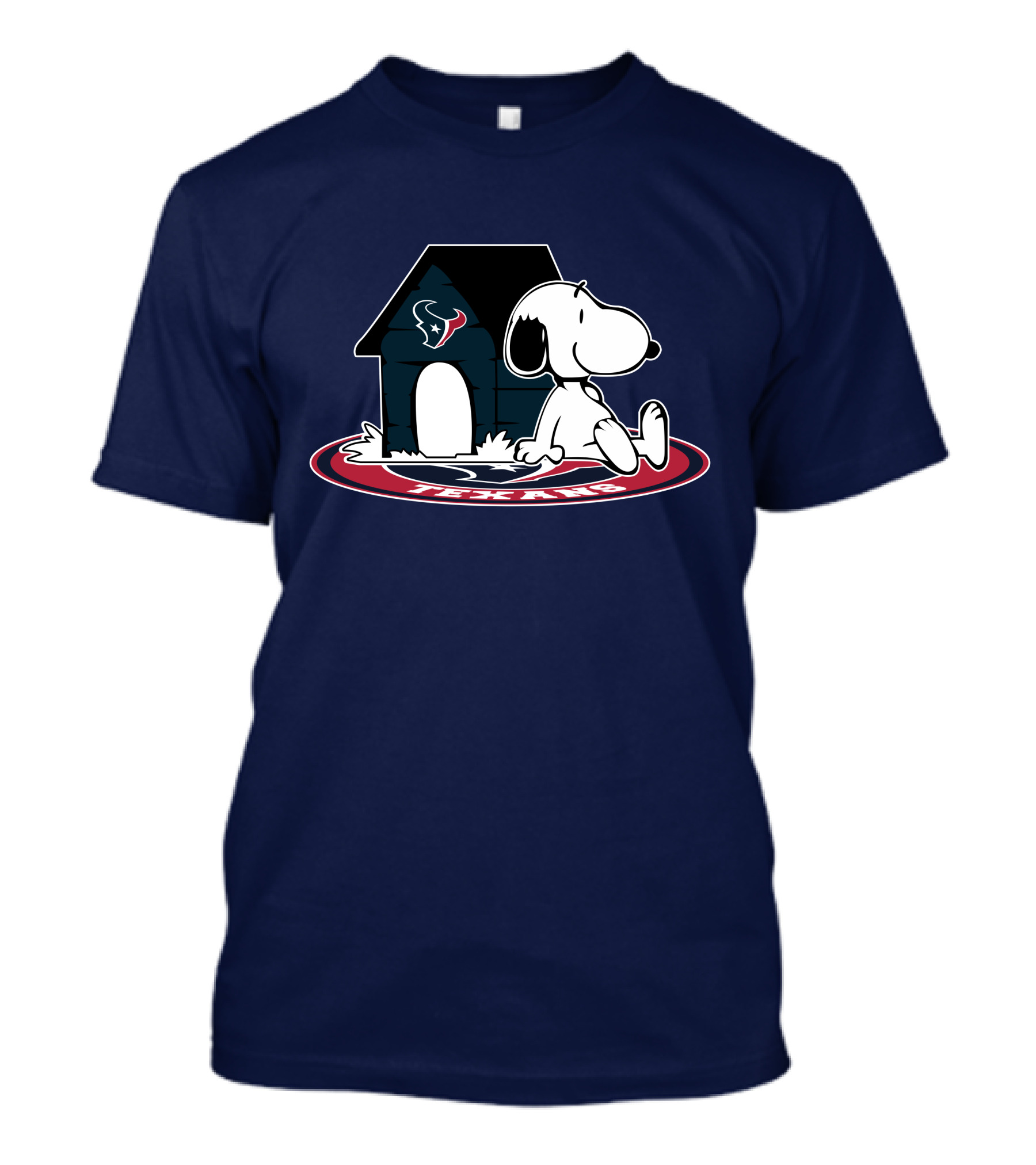 Houston Texans Football Fan Now And Forever Snoopy House T-Shirt