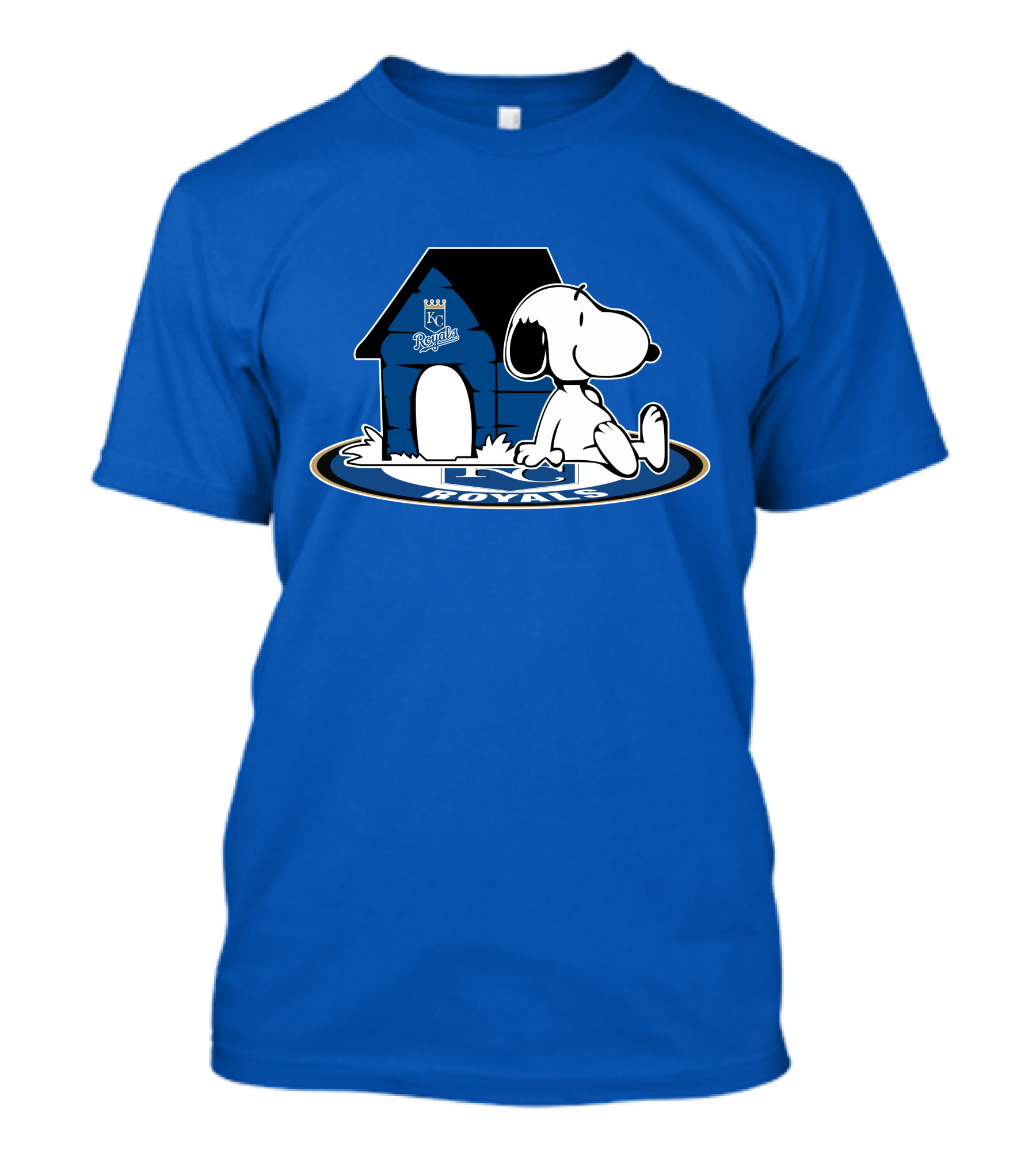 Kansas City Royals Snoopy Fan Forever Loyal T-Shirt