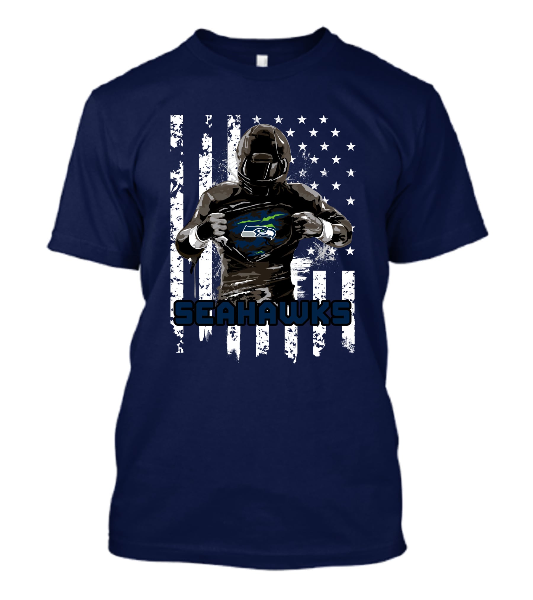 Seattle Seahawks Player Pride Flag T-Shirt