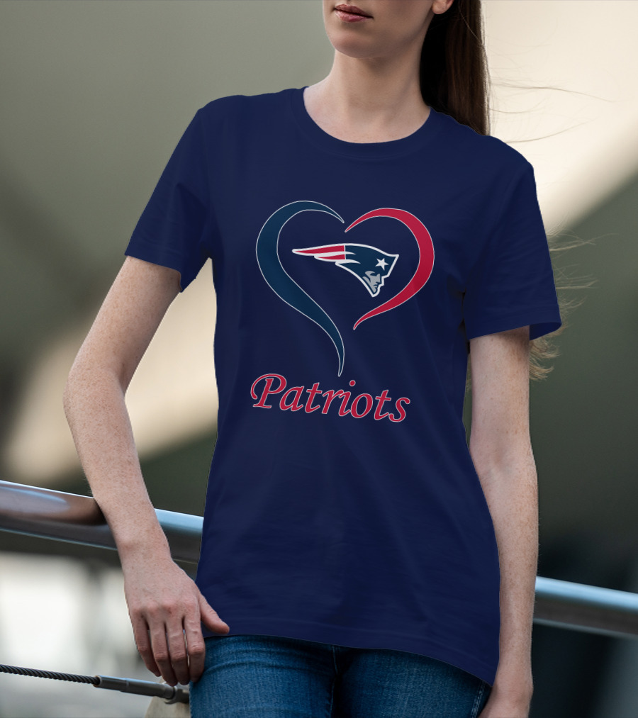 Patriots New England Heart T-Shirt