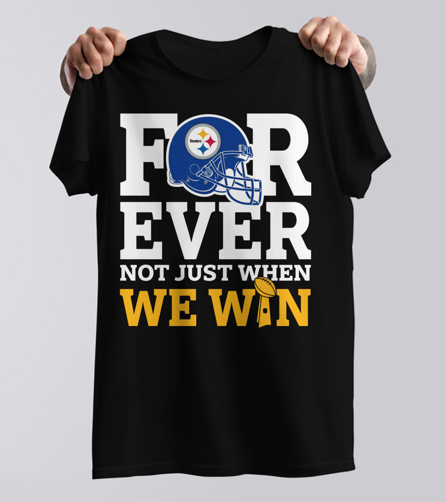 Pittsburgh Steelers Always Committed With Steelmark Symbol In Helmet T-Shirt