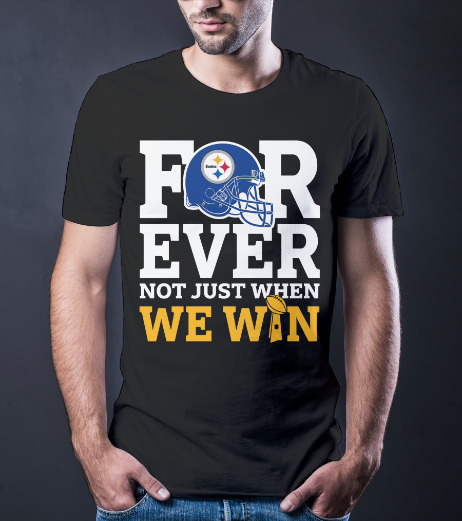 Pittsburgh Steelers Always Committed With Steelmark Symbol In Helmet T-Shirt