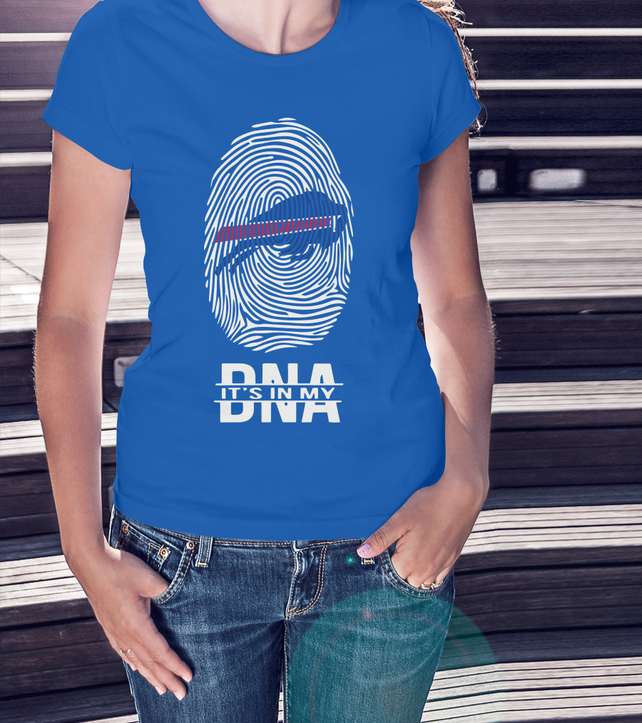 Buffalo Bills It's In My Dna Fingerprint T-Shirt