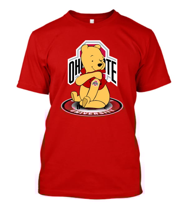Ohio State Buckeyes Winnie The Pooh University T-Shirt