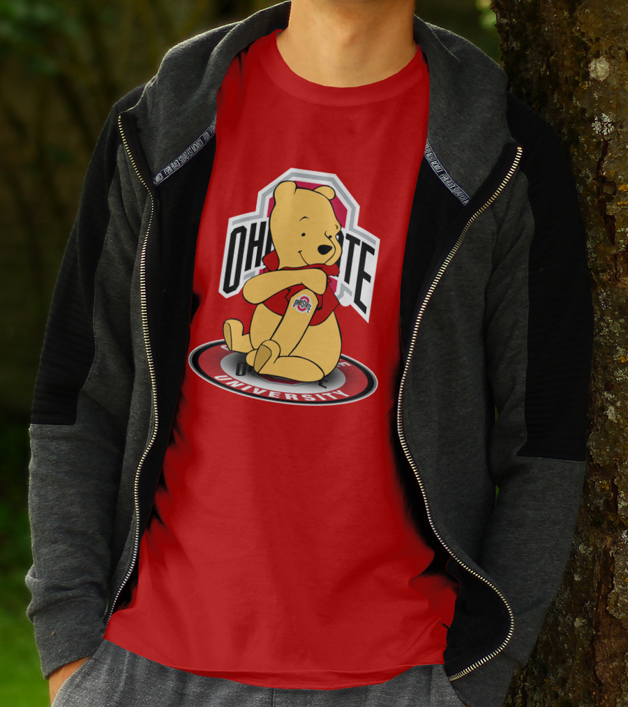 Ohio State Buckeyes Winnie The Pooh University T-Shirt