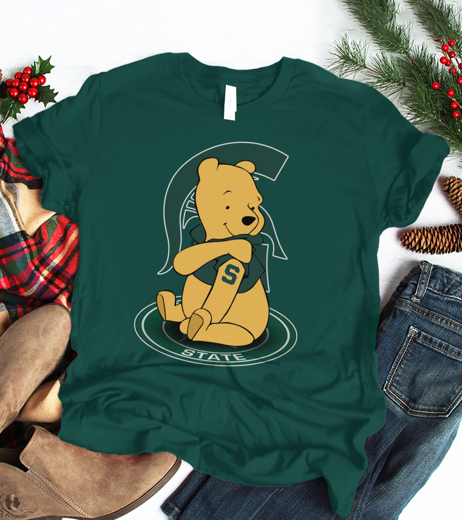 Michigan State Spartans Winnie The Pooh State T-Shirt