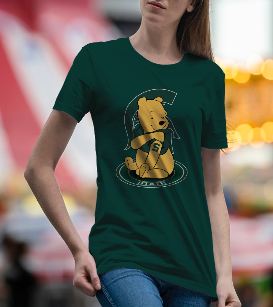 Michigan State Spartans Winnie The Pooh State T-Shirt
