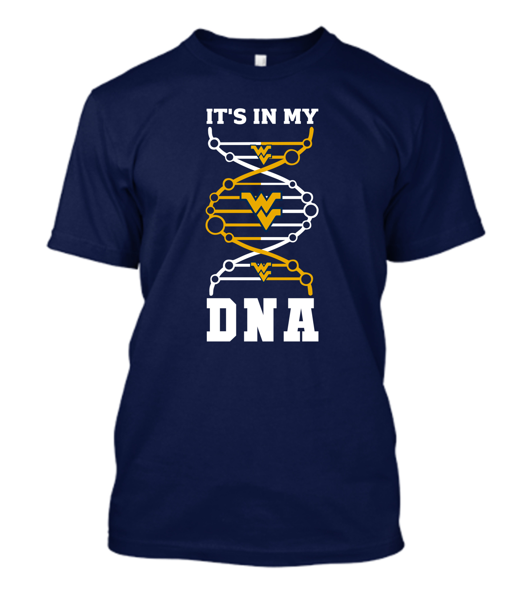 West Virginia Mountaineers It's In My DNA WVU T-Shirt