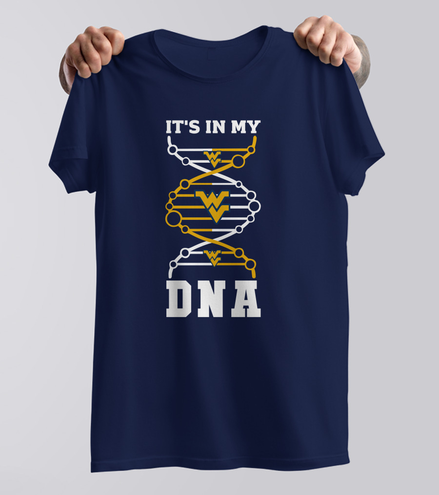 West Virginia Mountaineers It's In My DNA WVU T-Shirt