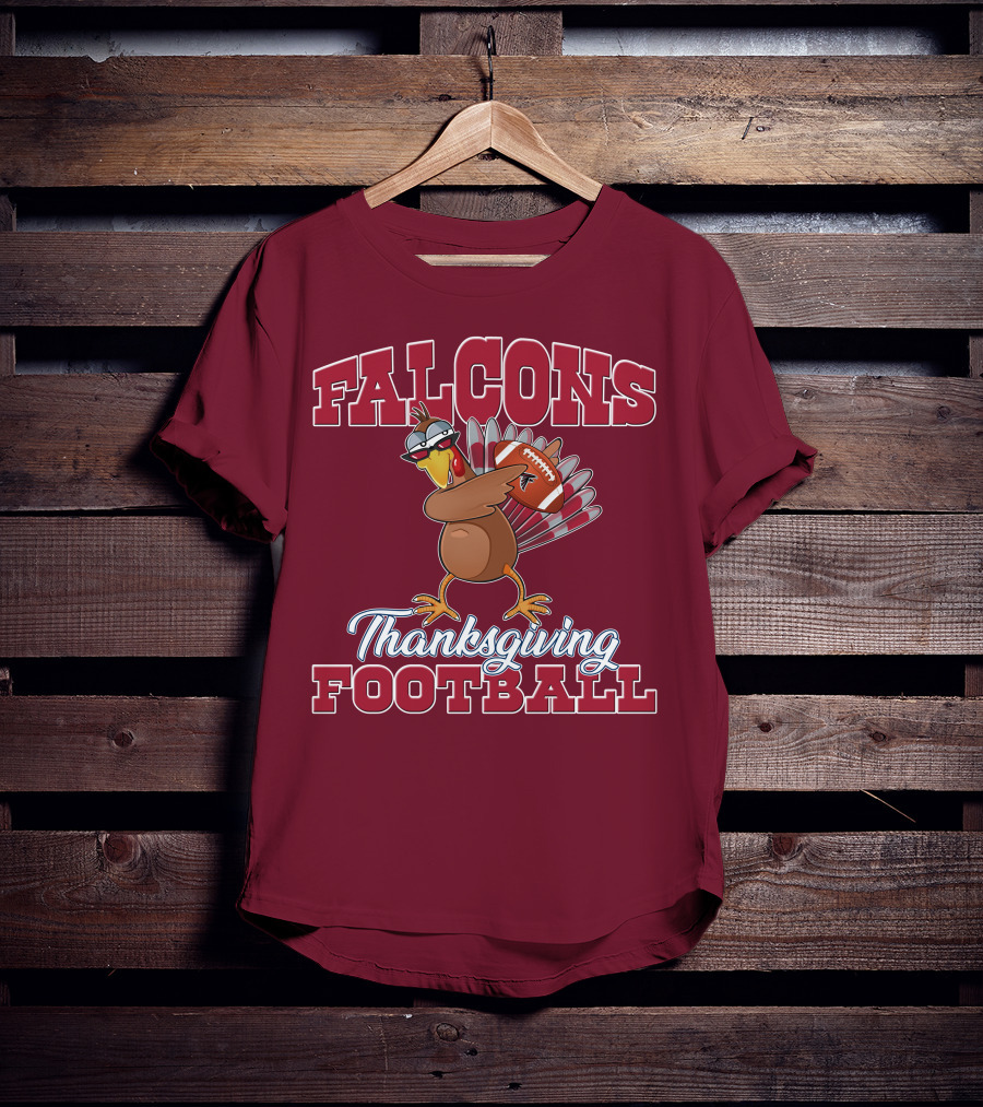 Falcons Thanksgiving Football T-Shirt