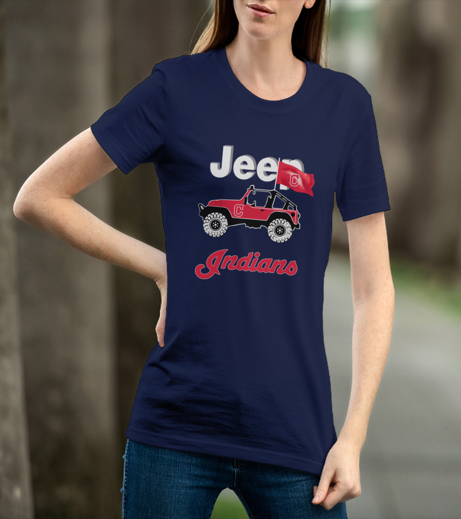 Jeep Indians C Flag T-Shirt
