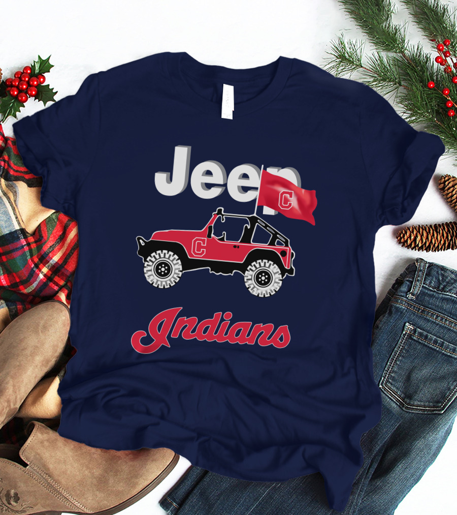 Jeep Indians C Flag T-Shirt