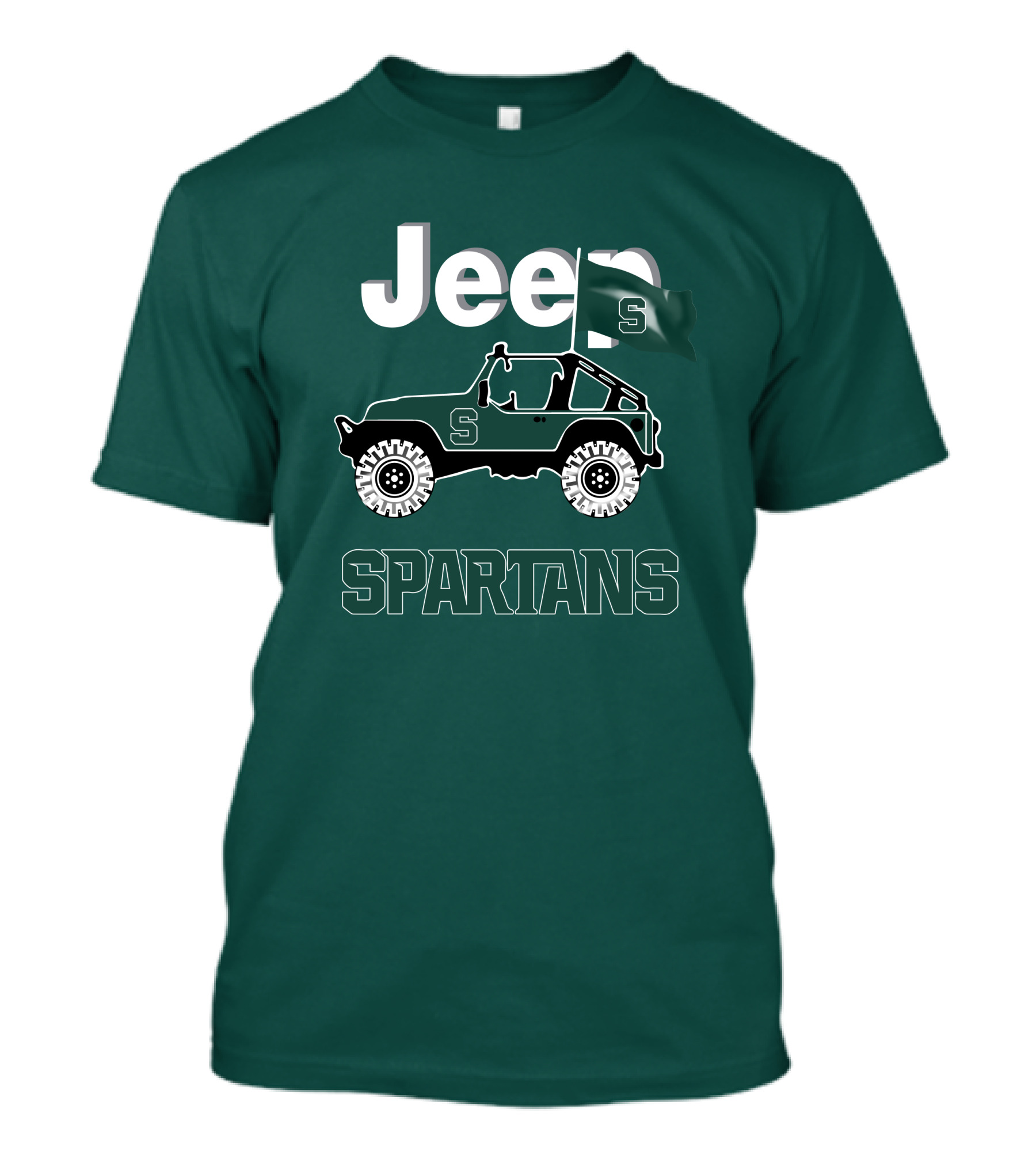 Jeep Spartans Michigan State Spartans Are Coming T-Shirt
