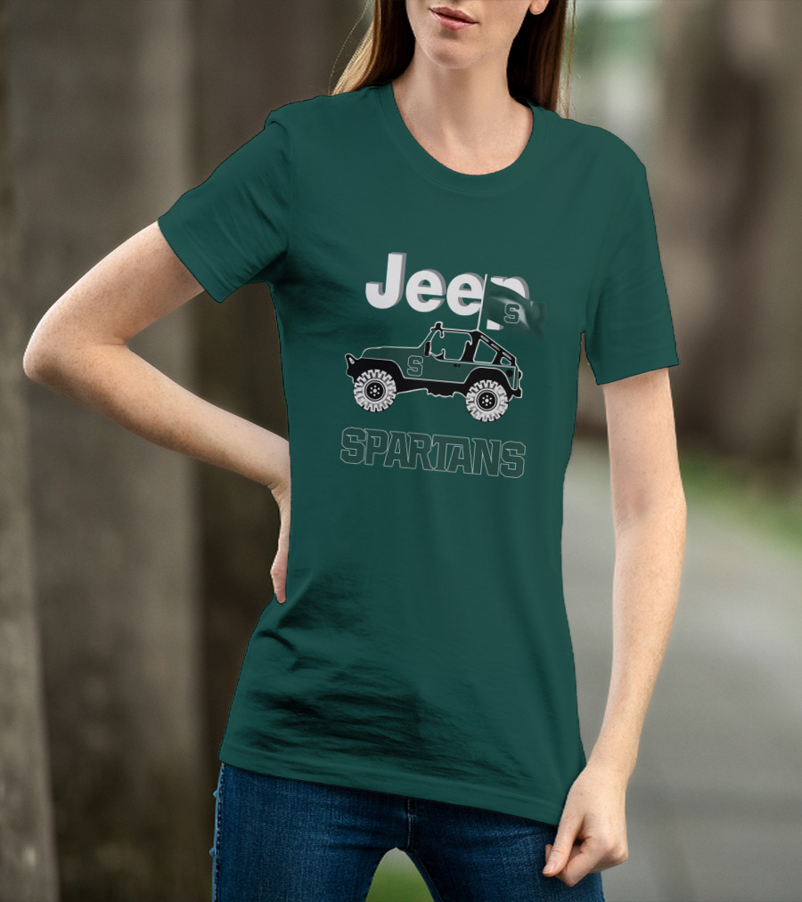 Jeep Spartans Michigan State Spartans Are Coming T-Shirt