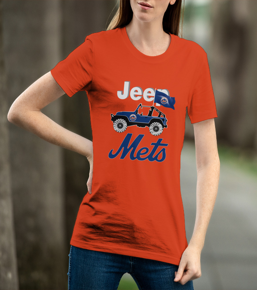 Jeep New York Mets Are Coming T-Shirt