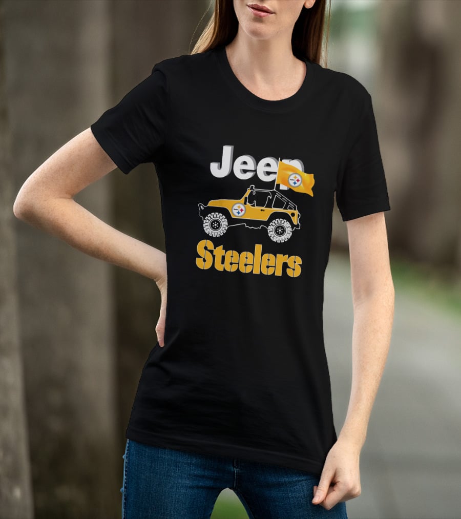 Pittsburgh Steelers Jeep Off-Road Adventure T-Shirt