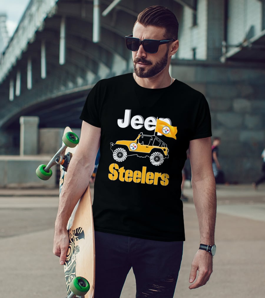 Pittsburgh Steelers Jeep Off-Road Adventure T-Shirt