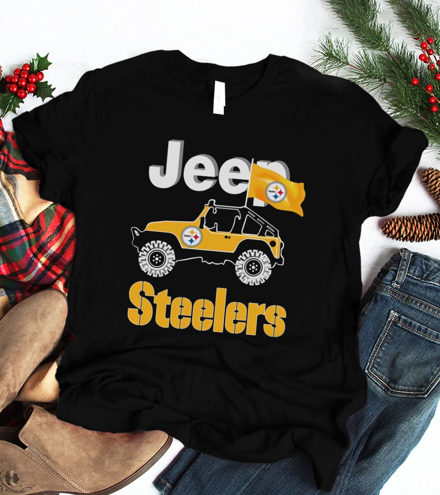 Pittsburgh Steelers Jeep Off-Road Adventure T-Shirt