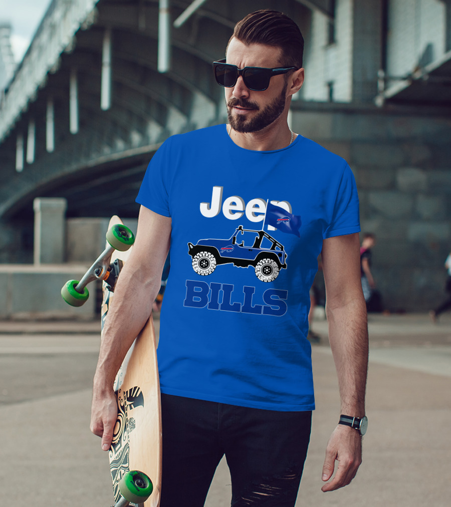 Jeep Buffalo Bills Are Coming T-Shirt